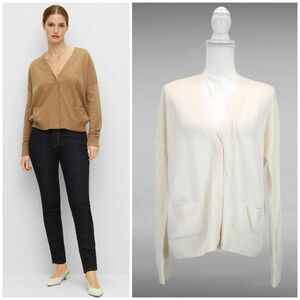 Hugo Boss Oversized Sweater Cardigan Wool Cashmere Fabula Relaxed Fit